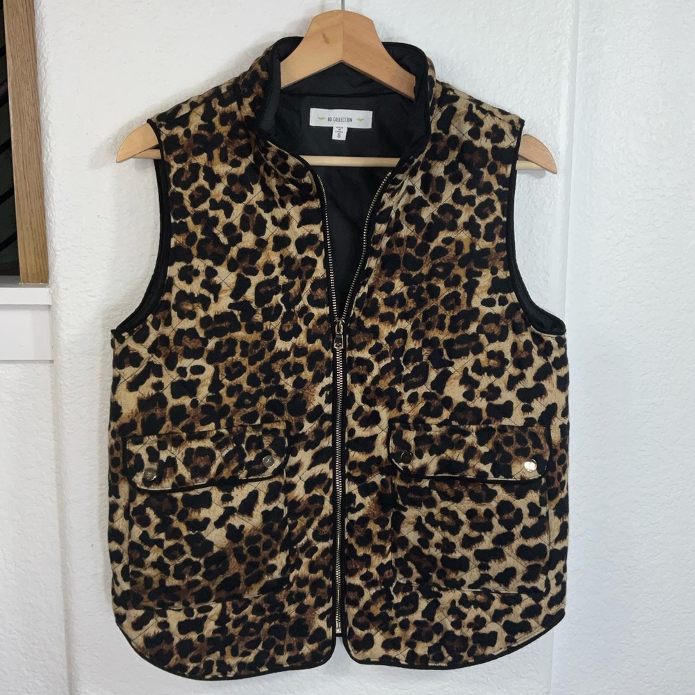 BD Collection Leopard Print Women's Vest
